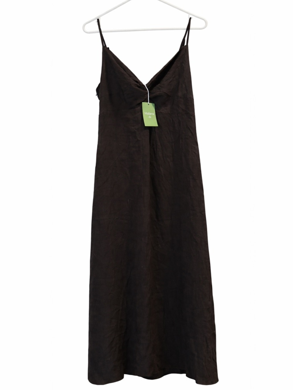 Halara NWT Black Maxi Dress Sleeveless Size Large